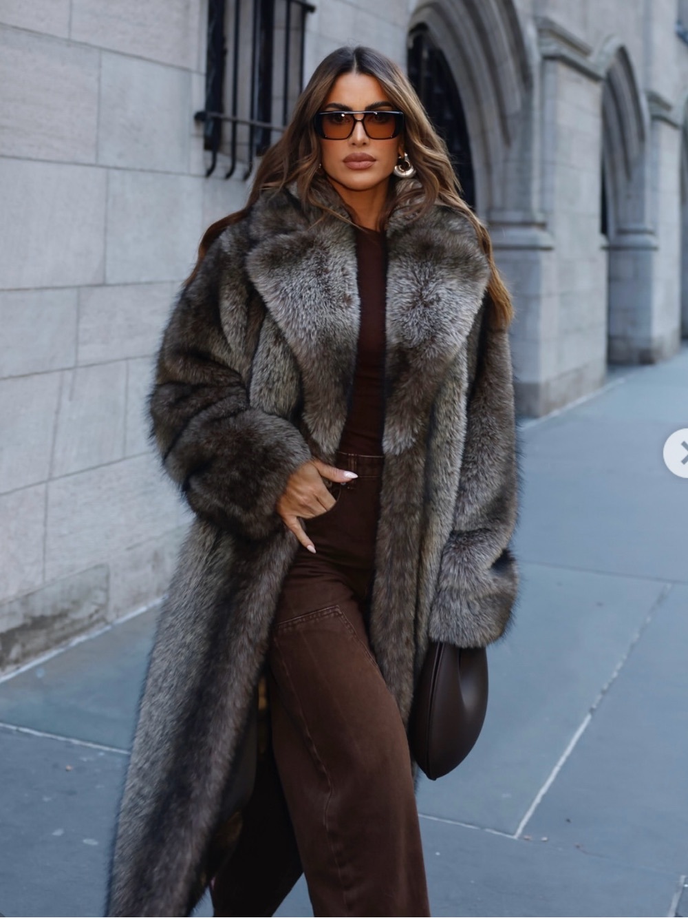 Camila Coelho Iordana Coat in Charcoal Multi
